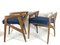 Italiano Mod. Sgabelli 687 di Gio Ponti per Cassina, anni '50, set di 2, Immagine 2