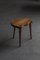 Danish Pine Tripod Stool, 1960s 3