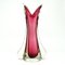 Postmoderne Vase von Chribska Glassworks, Ehemalige Tschechoslowakei, 1960er 1