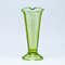 Art Deco Vase from Zawiercie Glassworks, Poland, 1930s 1