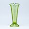 Art Deco Vase from Zawiercie Glassworks, Poland, 1930s, Image 1