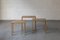 Tavolini ad incastro in quercia di Wilhelm Renz, Germania, anni '60, set di 3, Immagine 22
