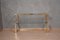 Mid-Century Italian Brass and Glass Console Table, 1970s 1