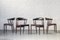 Sedie da pranzo Ba113 di Johannes Andersen per Brdr, Danimarca. Andersens Møbelfabrik, anni '60, set di 4, Immagine 1
