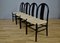 Wood & Straw Dining Chairs and Annig Sarian for Tisettanta, Italy, 1970s, Set of 4, Image 3