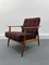 Armchair with Checked Upholstery, 1960s 3