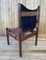 Ungarischer Safari Stuhl aus Leder, 1960er 10