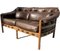 Mid-Century Coja Sofa in Leather by Arne Norell, Sweden 1