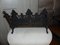Pre-War Cast Iron Bench for Doll, 1890s 5