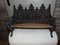 Pre-War Cast Iron Bench for Doll, 1890s 1