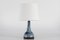 Danish Brutalist Ceramic Table Lamp by Fridtjof Sejersen for Sejer, 1960s, Image 1