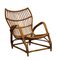 Italienischer Sessel aus Bambus & Rattan, 1960er 1