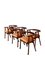 Danish Dining Chairs in the style of Erik Kierkegaard, 1960s, Set of 6, Image 4