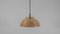 Mid-Century Modern Pendant Light in Rattan, Glass and Copper, 1960s, Image 5