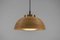 Mid-Century Modern Pendant Light in Rattan, Glass and Copper, 1960s, Image 10