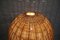 Large Rattan Globe Pendant Lamp, 1960s 13