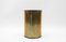 Mid-Century Modern Handmade Umbrella Stand in Gilded Metal, 1960s 4