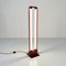 Red Neon Floor Lamp by Gian N. Gigante for Zerbetto, 1980s, Image 2