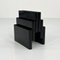 Black Magazine Rack by Giotto Stoppino for Kartell, 1970s 1