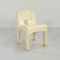 Cream Universale Chair by Joe Colombo for Kartell, 1970s 1