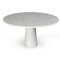 Vintage Italian Dining Table in Carrara White Marble, 1970 5