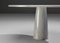 Vintage Italian Dining Table in Carrara White Marble, 1970 2