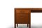Dänischer Schreibtisch aus Eiche mit Messingdetails, 1930er 4