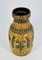 Enamelled Sandstone Vase with Bird Patterns from Bay Keramik, 1970s 2