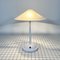 Postmodern Table Lamp in Metal & Glass, 1980s 6