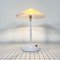 Postmodern Table Lamp in Metal & Glass, 1980s 5