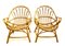 Vintage Rattan Sessel, 2er Set 1