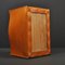Hand-Crafted Tan Leather & Oak Box Magazine Holder from Sum Furniture 5