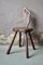 Brutalist Chair in Wood, Image 1