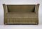 Green Velour Sofa from Knole, 1950s 3