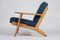 Fauteuil GE-290 par Hans J. Wegner pour Getama, Danemark, 1960s 4