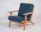 Fauteuil GE-290 par Hans J. Wegner pour Getama, Danemark, 1960s 1