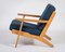 GE-290 Lounge Chair by Hans J. Wegner for Getama, Denmark, 1960s 5