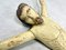 Artiste d'Europe Centrale, Grand Crucifix Corpus Christi Sculpté Polychrome, XVe Siècle, Bois de Tilleul 16