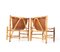 Mid-Century Modern Bamboo Lounge Chairs with Leather Upholstery, 1970s, Set of 2 6