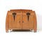 Art Deco Amsterdamse School Anrichte oder Sideboard aus Eiche, 1920er 4