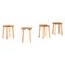 Sauna Stools by Antti Nurmesniemi, Finland, 1950s, Set of 4, Image 1