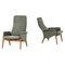 Model 4332 Easy Chairs by Alf Svensson for Fritz Hansen, 1957, Set of 2 1