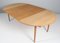 Model AT329 Extendable Dining Table in Oak by to Hans J. Wegner for Andreas Tuck, 1960s, Image 8