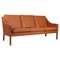 Model 2209 3-Seater Sofa Denmark, New Upholstered attributed to Børge Mogensen for Fredericia 1