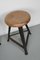 Industrial Steel Factory Stools from Rowac Robert Wagner Chemnitz, 1930s, Set of 2, Image 2