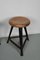 Industrial Steel Factory Stools from Rowac Robert Wagner Chemnitz, 1930s, Set of 2, Image 4