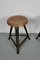 Industrial Steel Factory Stools from Rowac Robert Wagner Chemnitz, 1930s, Set of 2 5