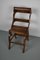Late 19th Century French Beech Metamorphic Library Steps 12