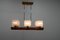 Large Ceiling Light from Instala Decin, Czechoslovakia, 1970s, Image 3