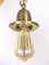 Lampe à Suspension Art Nouveau avec Verre Irisé de Loetz, 1900s 3